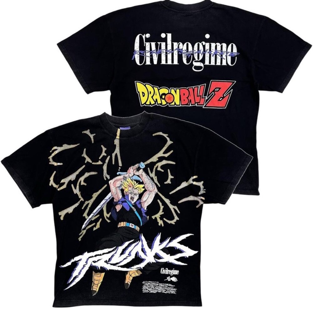 Dragon Ball Z Black Graphic T-Shirt
